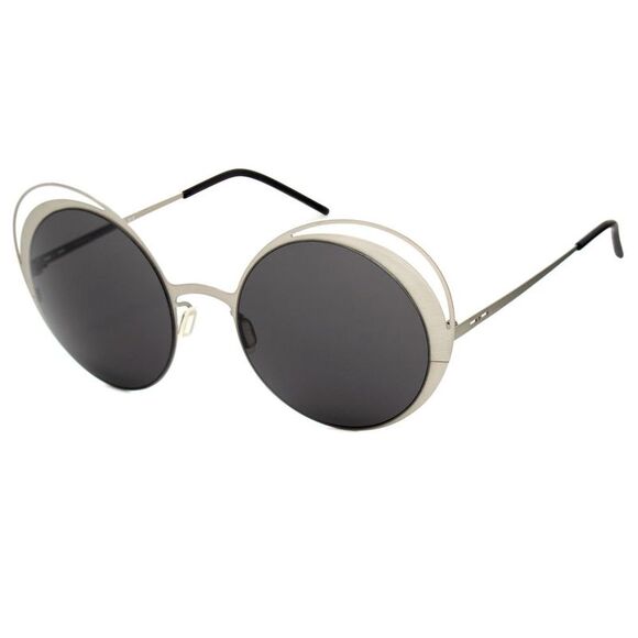 Italia Independent Gray Metal Women´s Sunglasses